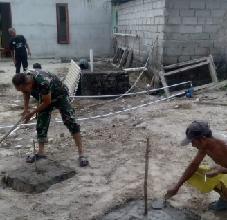 Wujudkan Mimpi Warga, Satgas TMMD Ke-129 Hadirkan Sumber Air Bersih Melalui Program Sumur Bor di Desa Deniang