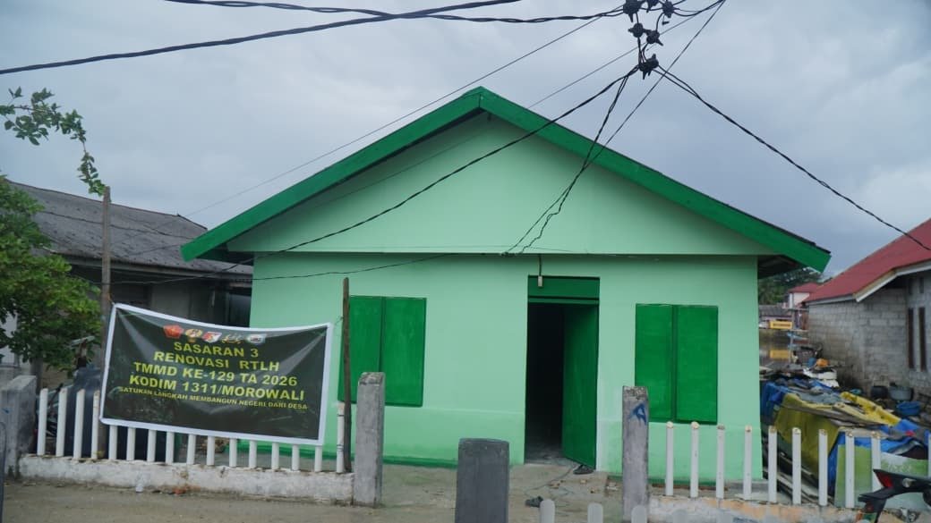Renovasi RTLH Milik Bapak Suhardin di Desa Umbele Lama Rampung, Tingkatkan Kualitas Hunian Warga
