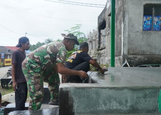 Renovasi RTLH Milik Bapak Hardi di Desa Pulau Dua Masuki Tahap Finishing Pengecatan