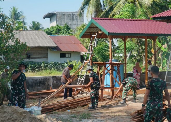 Musholla Darul Iman Hampir Rampung, Hasil Nyata Pengabdian Satgas TMMD dan Masyarakat