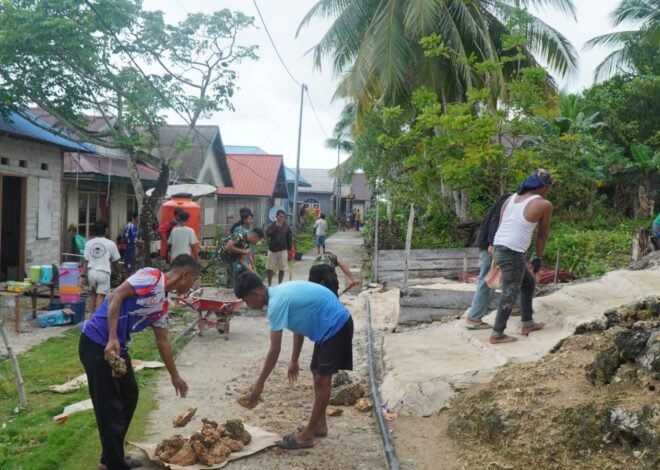 Proyek Air Bersih TMMD Ke-129 di Desa Umbele Lama Menuju Penyelesaian Ideal