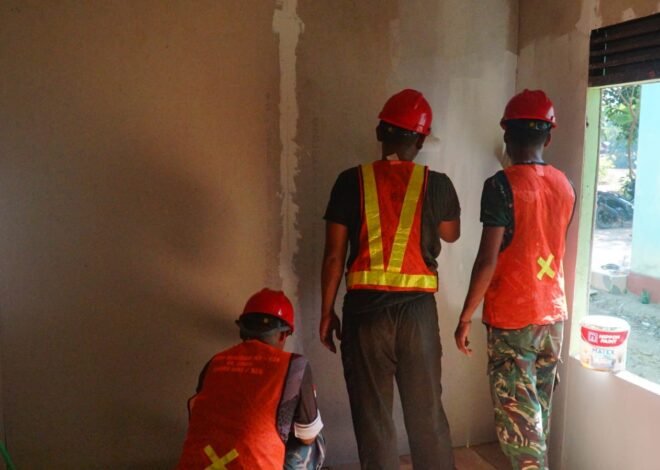 Masyarakat Bersama Satgas TMMD Tingkatkan Kualitas Jalan Utama di Desa Bandar Raya