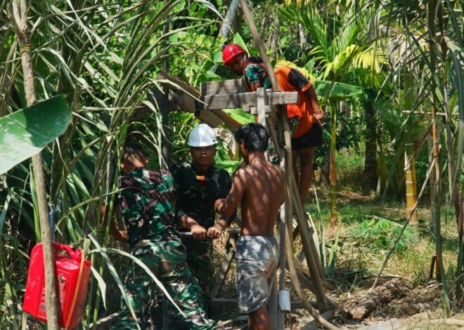 Penggalian Sumur Bor SAS 2 Jadi Langkah Awal Hadirkan Air Bersih bagi Warga Desa Bandar Raya