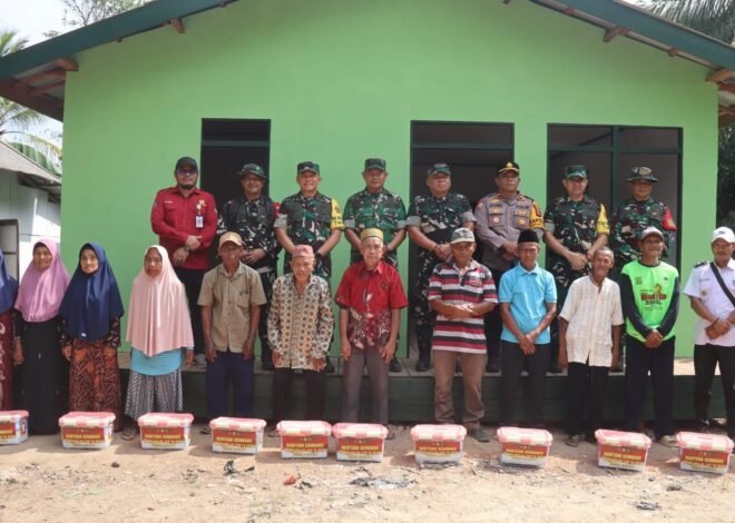 Dandim 1011/Kuala Kapuas Sambut Kunjungan Tim WASEV, Pastikan TMMD Berjalan Sesuai Target