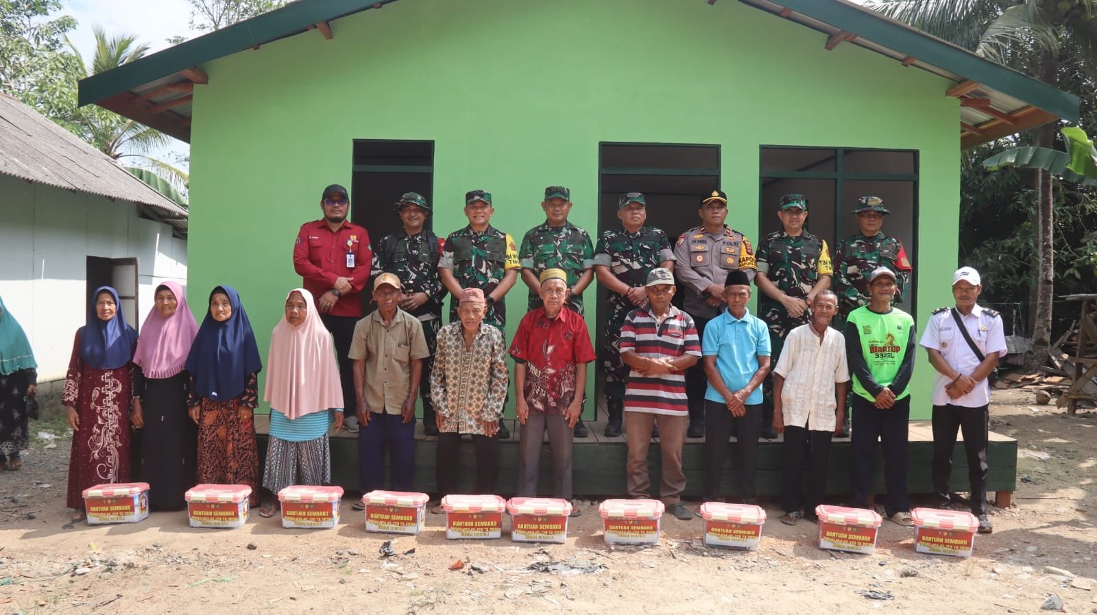 Dandim 1011/Kuala Kapuas Sambut Kunjungan Tim WASEV, Pastikan TMMD Berjalan Sesuai Target