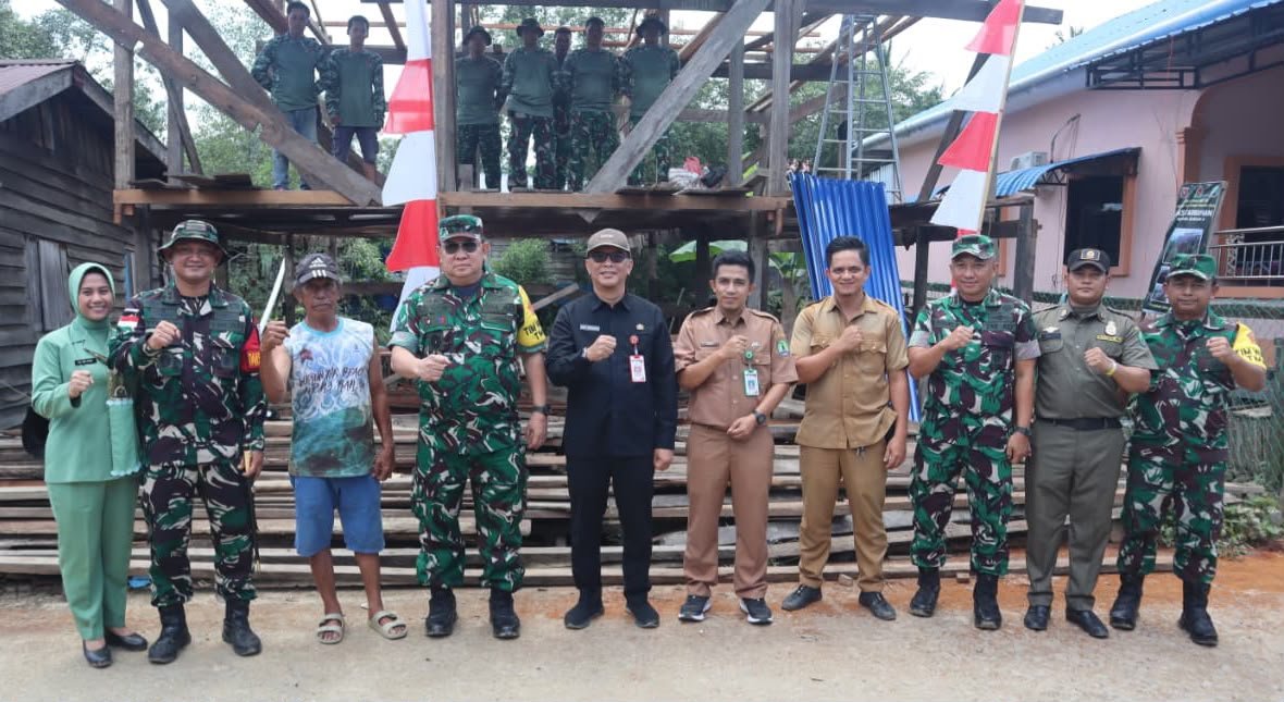 Tim Wasev Nilai TMMD Ke-129 di Desa Liang Bunyu Wujud Nyata Pengabdian TNI untuk Masyarakat Perbatasan
