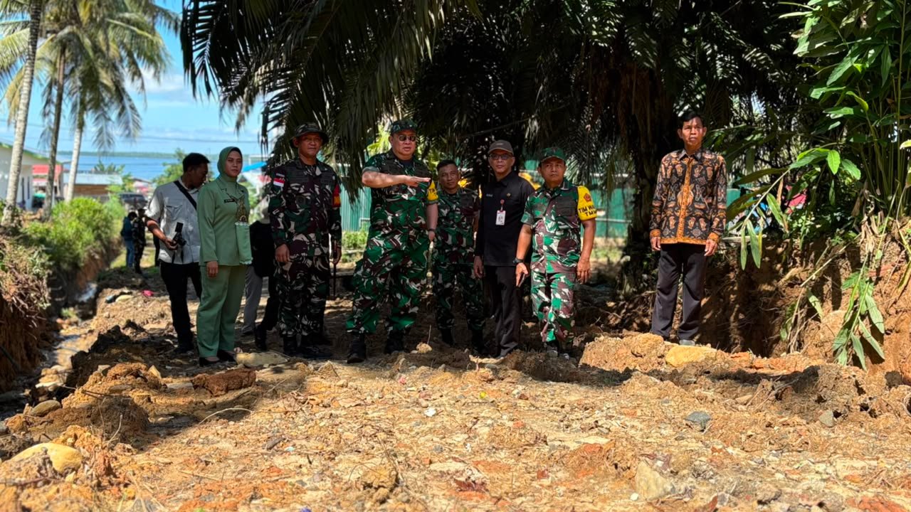 Dua Pekan Menuju Finis, Satgas TMMD 129 Pacu Pembangunan Jalan Tani di Liang Bunyu