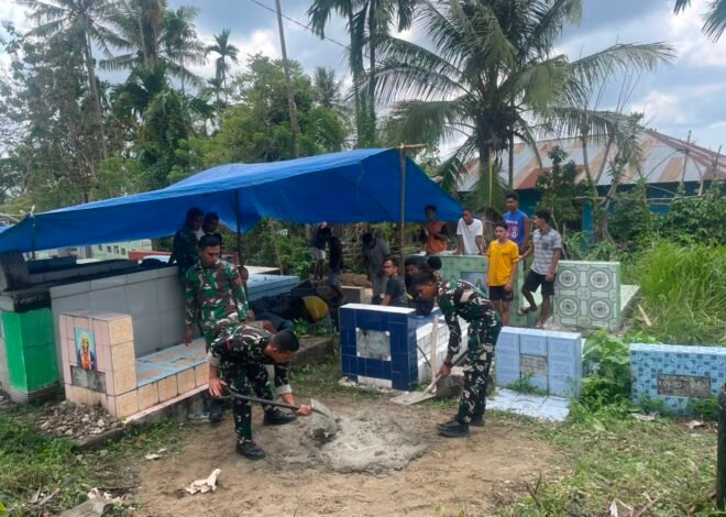 Satgas TMMD 129 Kodim Belu Hadir di Tengah Kesedihan Warga