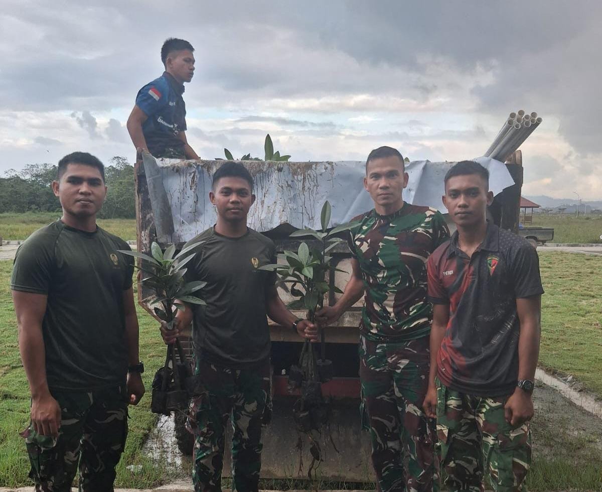 Satgas TMMD Ke-129 Kodim 1311/Morowali Siapkan Penanaman Pohon dalam Program Unggulan Kasad “Bersatu dengan Alam”