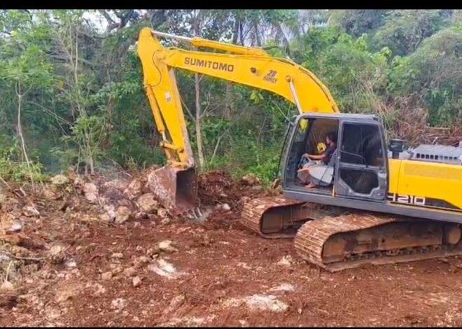 Pembukaan Jalan Penghubung Kepulauan Umbele Terus Dikebut, Satgas TMMD Ke-129 Optimistis Rampung Tepat Waktu