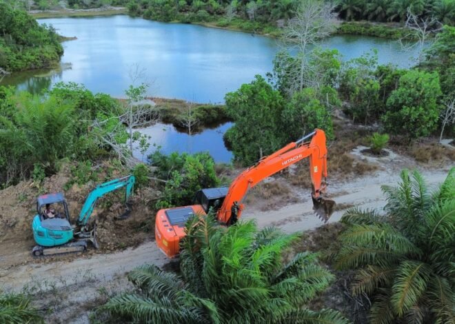 Tambahan Alat Berat Percepat Pembukaan Jalan TMMD 129 Kodim 0413/Bangka