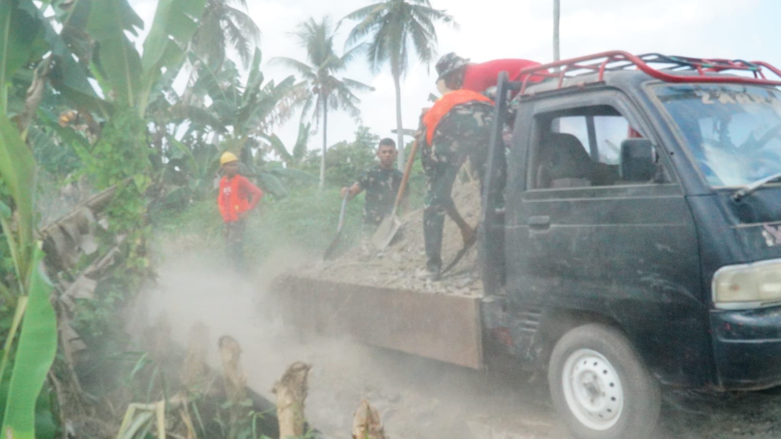 Satgas TMMD Kodim 1011/KLK Genjot Pembangunan Jalan 1,2 Kilometer Demi Kelancaran Mobilitas Warga