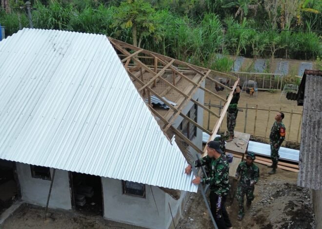 Pengawasan Rutin Wadansatgas Jadi Kunci Optimalisasi Sasaran RTLH TMMD Ke-129