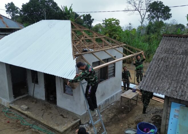 Rehab RTLH TMMD Ke-129 Wujudkan Hunian Layak bagi Ibu Nengah Madri