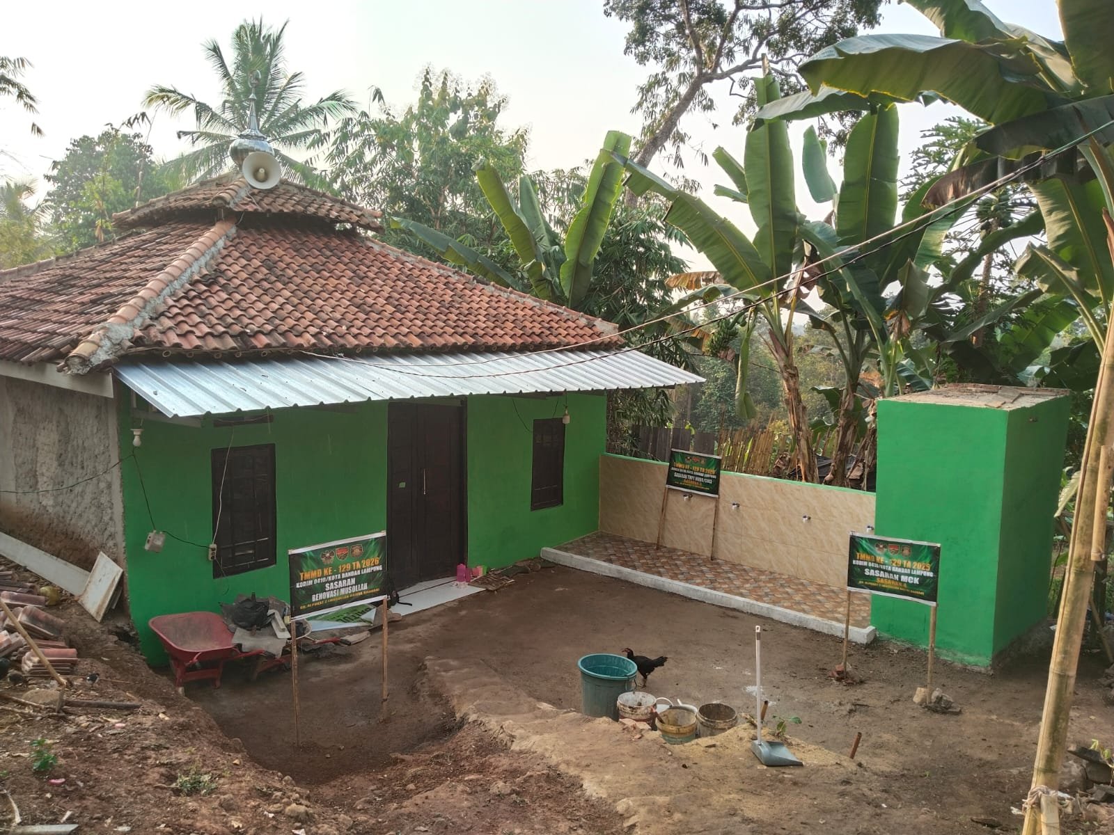 Renovasi Musala Jadi Wujud Kepedulian TMMD terhadap Sarana Ibadah