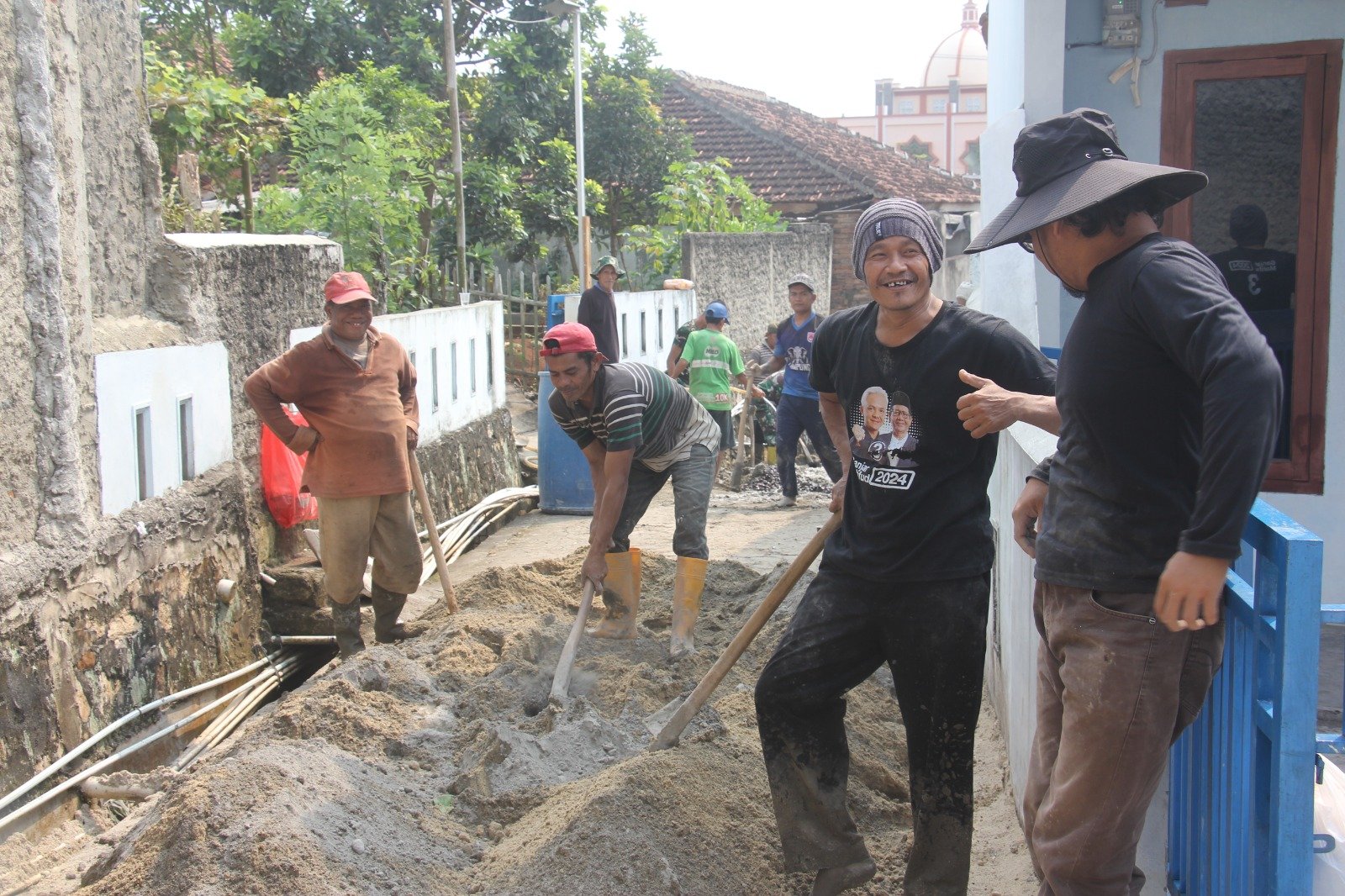 Rabat Beton Jalan Nangka 2 Permudah Aktivitas dan Dongkrak Perekonomian Warga
