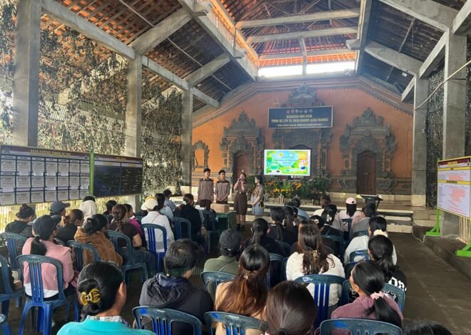 Tak Hanya Bangun Infrastruktur, TMMD Ke-129 Kodim 1626/Bangli Bangun Kesadaran Generasi Muda
