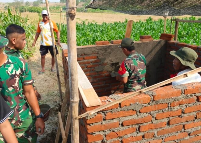 Wujudkan Impian Petani Jagung, Pembangunan Tandon Air Irigasi TMMD 129 Jadi Angin Segar Bagi Warga Desa Tlemang