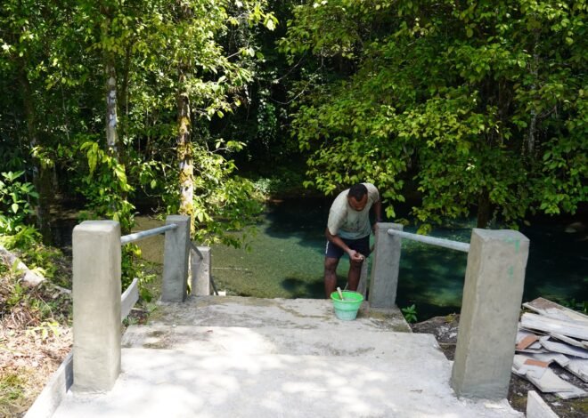 TMMD Ke-129: Meningkatkan Infrastruktur Wisata Air Terjun di Sorong Selatan