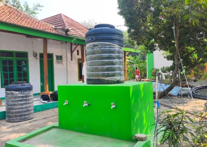 Wujud Nyata Kepedulian TMMD, Pemasangan Torn Air di Mushola As Syuhada Menjadi Awal Rampungnya Sasaran Revitalisasi Air di Lima Titik