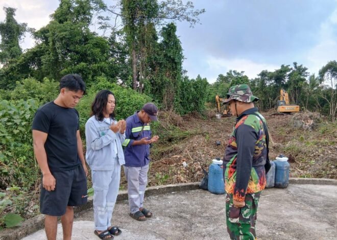 Awali Aktivitas dengan Pengecekan Alat dan Doa, Satgas TMMD Utamakan Keselamatan Kerja