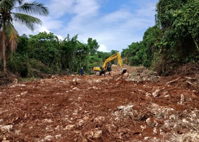 Dukungan Warga Empat Desa Percepat Pembukaan Jalan TMMD Ke-129 di Kepulauan Umbele
