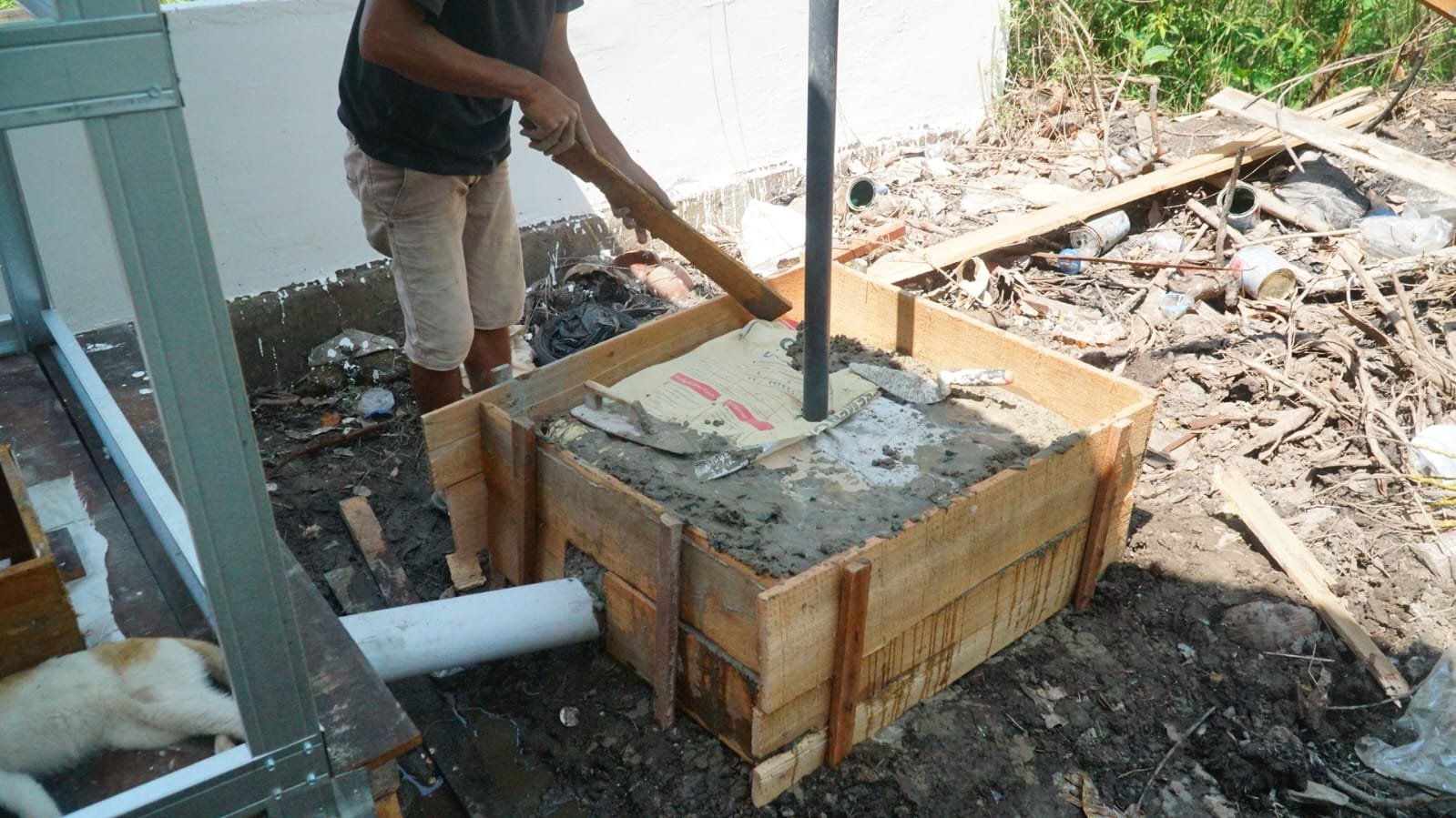 Pengecoran Septik Tank MCK SAS 5 Jadi Fondasi Sanitasi Sehat bagi Warga Desa Bandar Raya