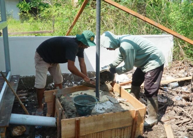 Satgas TMMD Prioritaskan Kualitas Septik Tank Demi MCK yang Ramah Lingkungan