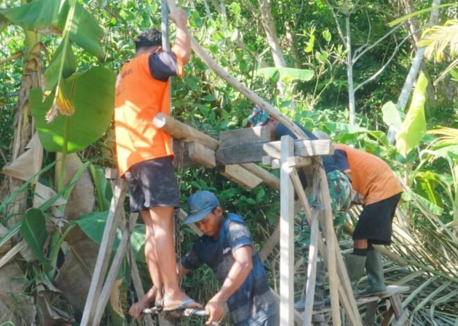 TMMD Ke-129 Hadirkan Solusi Air Bersih, Pengeboran Sumur Bor SAS 2 Terus Dipacu