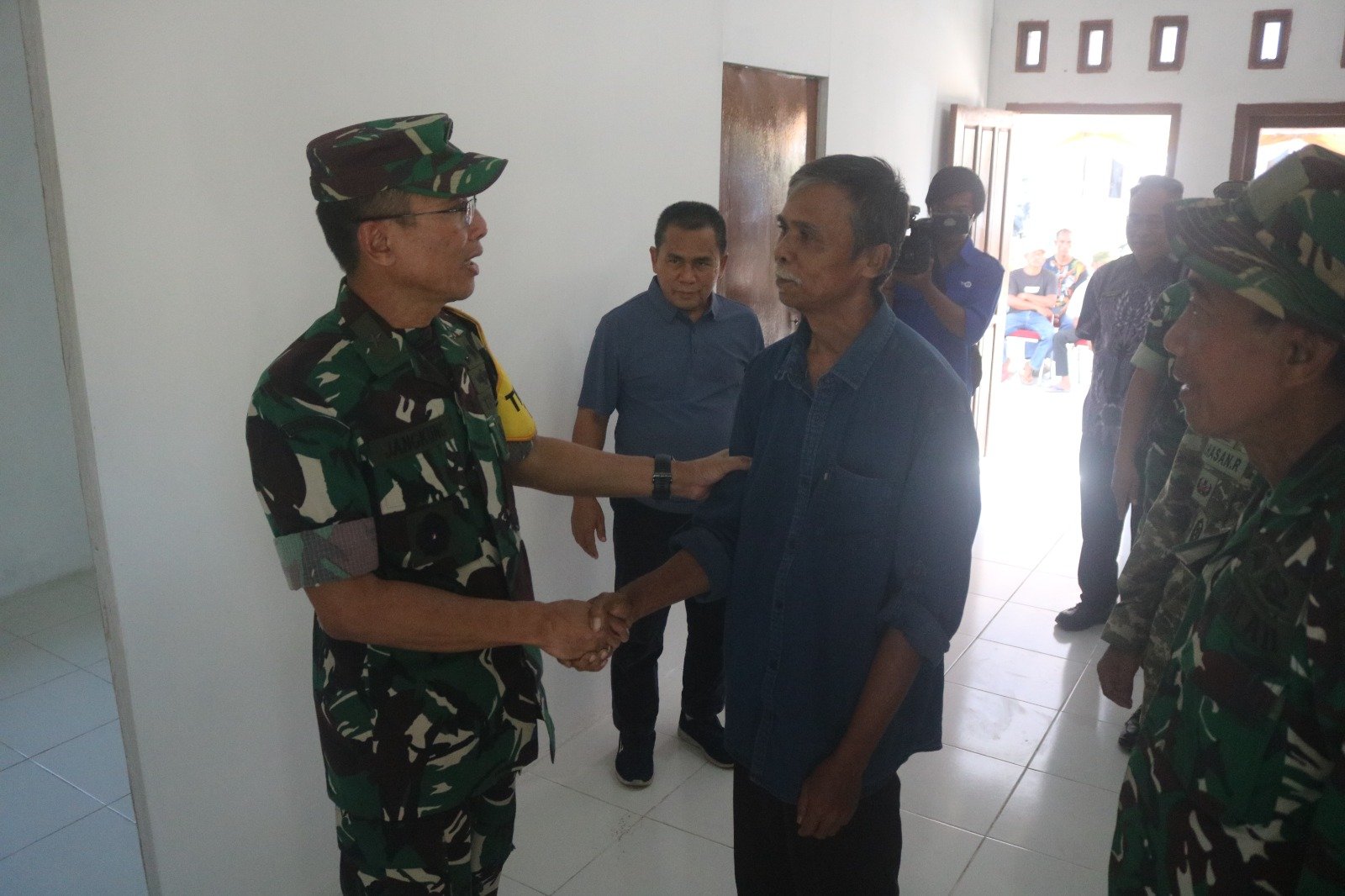 Brigjen TNI M. Jangkung Widyanto Pimpin Tim Wasev Tinjau Langsung Progres TMMD ke-129 Kodim 0413/Bangka