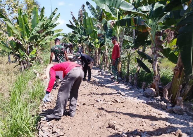Jalan Diperkuat, Aktivitas Warga Desa Bandar Raya Diharapkan Semakin Lancar