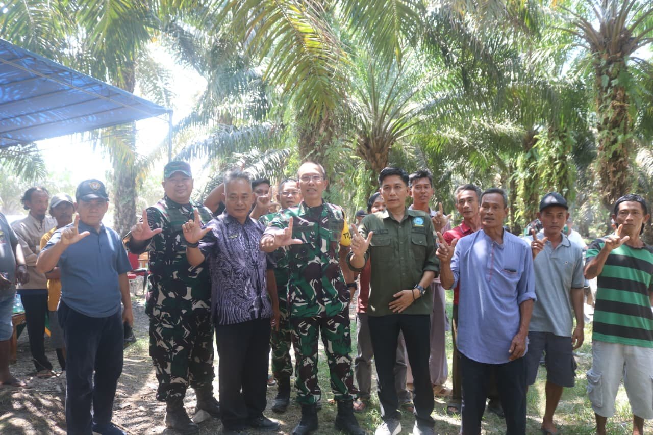 Tim Wasev Tinjau Posko TMMD 129 Kodim 0413/Bangka, Pabung Bangka Paparkan Progres Pembangunan di Desa Deniang