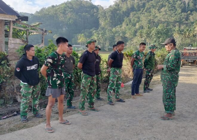 Apel Pagi Jadi Penguat Kesiapan Satgas TMMD ke-129 Kodim 1407/Bone Sebelum Bekerja