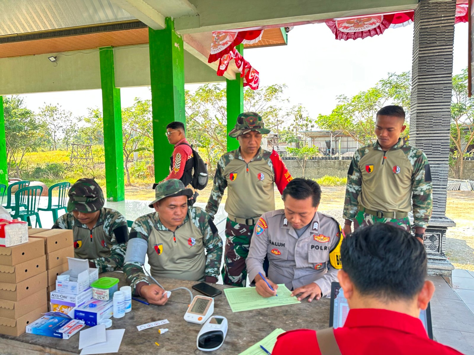 Setetes Darah dari TMMD Ke-129, Bentuk Nyata Kepedulian TNI kepada Masyarakat