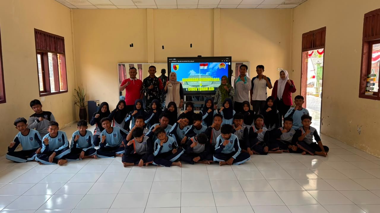 TMMD Ke-129 Dekatkan TNI dengan Pelajar Lewat Sosialisasi Wawasan Kebangsaan