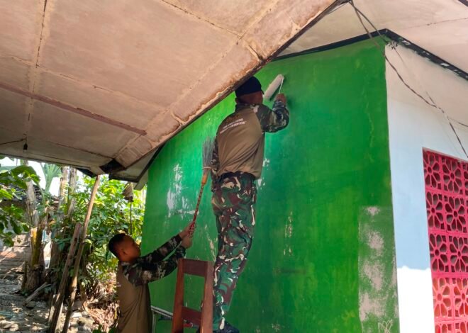 Perbaikan Fasilitas Sekolah Jadi Prioritas, Satgas TMMD Benahi SDN Kesongo 1