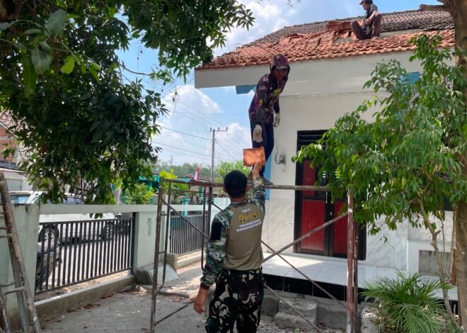 Wujud Kepedulian terhadap Pendidikan, TMMD Ke-129 Hadir di SDN Kesongo 1