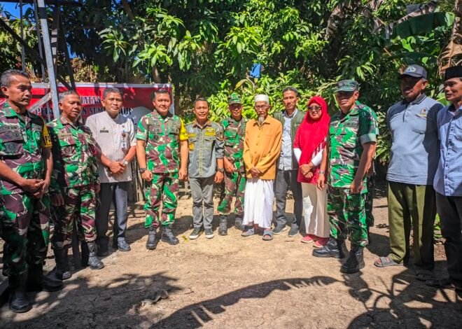 Tinjau Sumur Bor TMMD Ke-129 Kodim 1404/Pinrang, Marsma TNI Arifaini Nur Dwiyanto Tekankan Pentingnya Perawatan