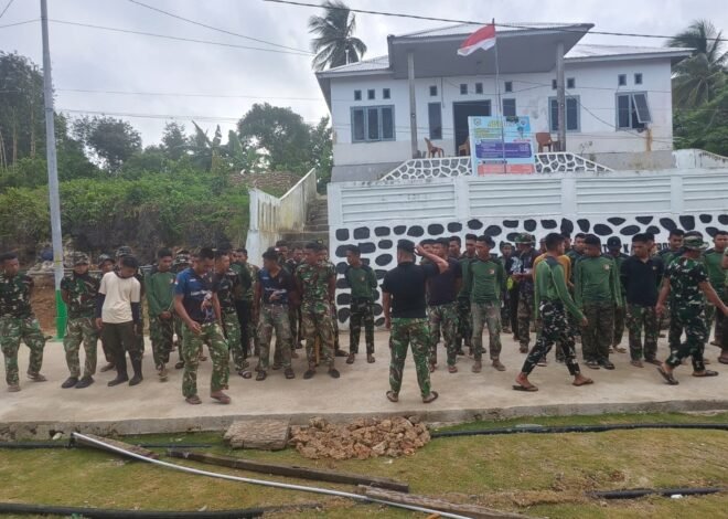 Pelaksanaan Apel Pagi: Satgas TMMD Siapkan Langkah Terakhir Menuju Sukses