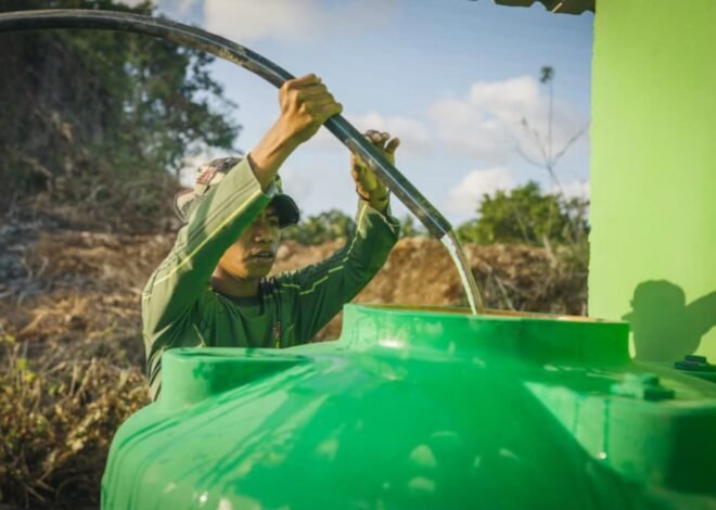 Manunggal Air Bersih Masjid Desa Polewali Rampung, Dukung Kebutuhan Air Bersih Masyarakat