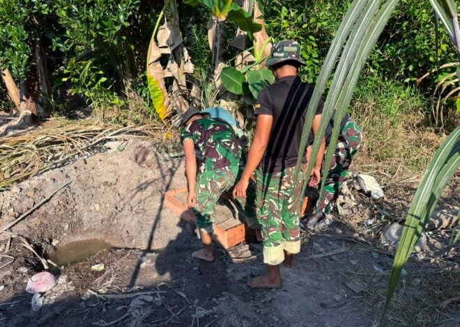 Tuntas 100 Persen, Sumur Bor Sasaran 2 Jadi Bukti Keberhasilan Program TMMD di Desa Bandar Raya