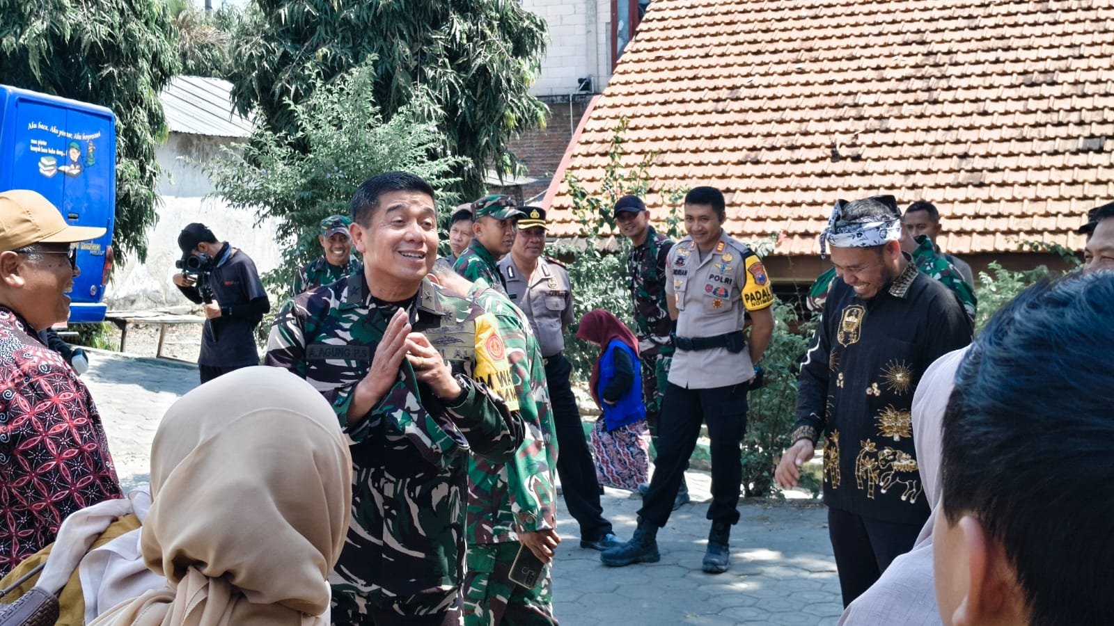 Dukung Kesejahteraan Keluarga Desa, Tim Wasev TMMD 129 Tinjau Pelayanan KB Kesehatan Gratis di Desa Tlemang
