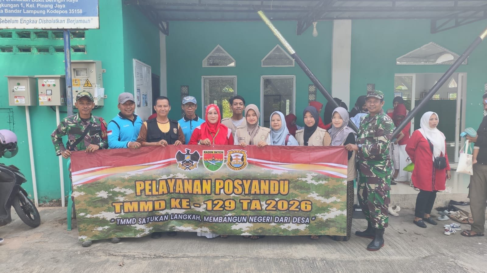 TMMD Hadirkan Posyandu Bersama Mahasiswa KKN, Wujud Sinergi TNI, Kampus, dan Masyarakat