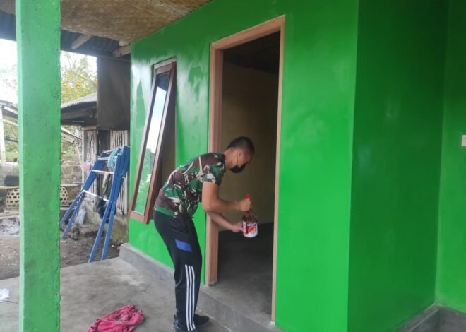 Rumah I Wayan Pasta Berubah Lebih Layak, Satgas TMMD Ke-129 Hadirkan Kenyamanan bagi Warga Sekardadi