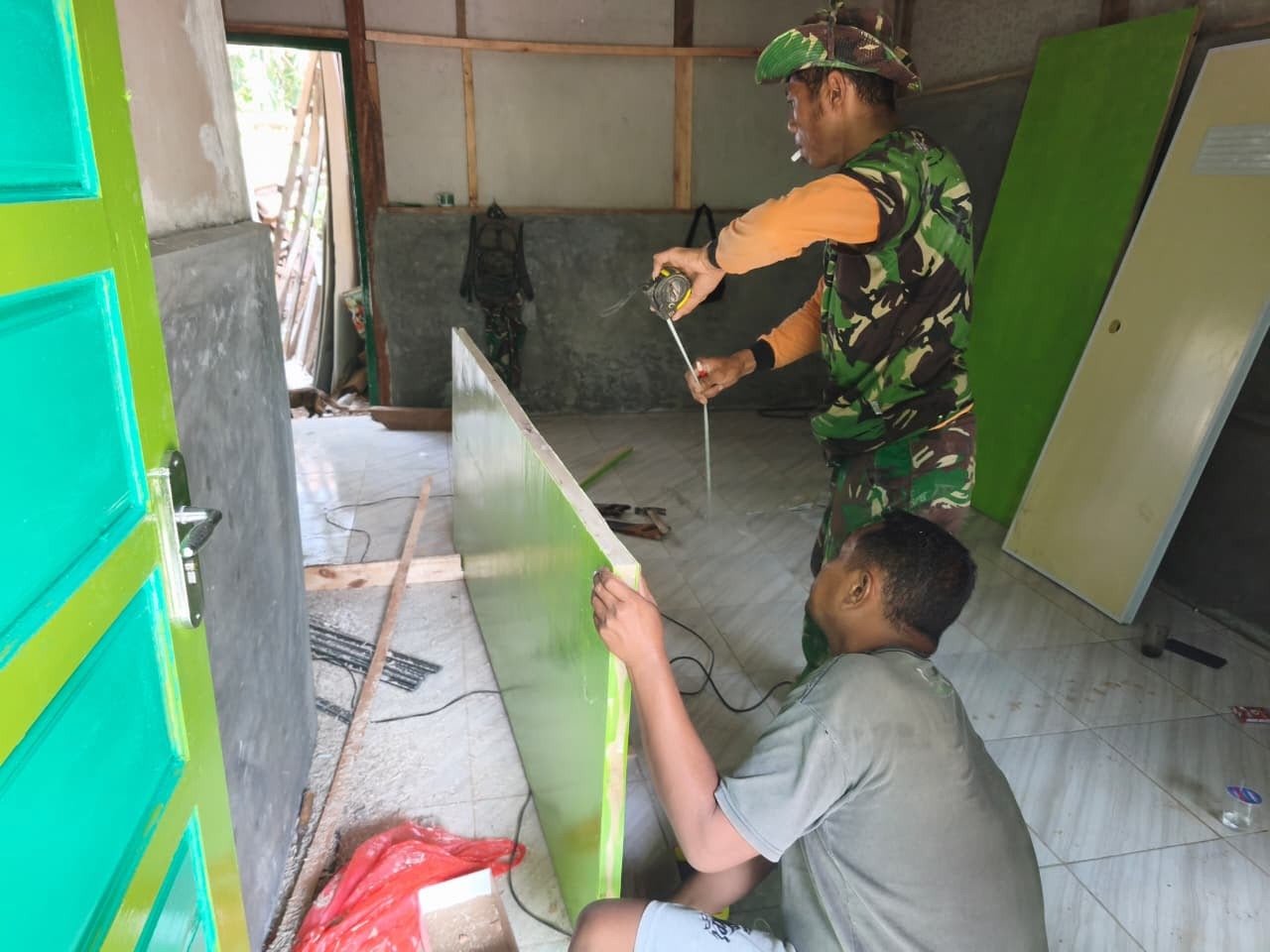 RTLH Siswanto Masuki Tahap Finishing, Rumah Layak Huni Segera Dinikmati Keluarga