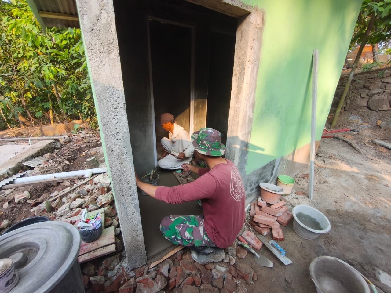 MCK Umum Mulai Difungsikan, Pemasangan Closed dan Keramik Tingkatkan Kenyamanan Warga