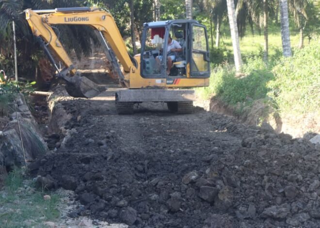 Progres Pembukaan Jalan Tani TMMD ke-129 Kodim 0911/Nunukan Kini Capai 63 Persen