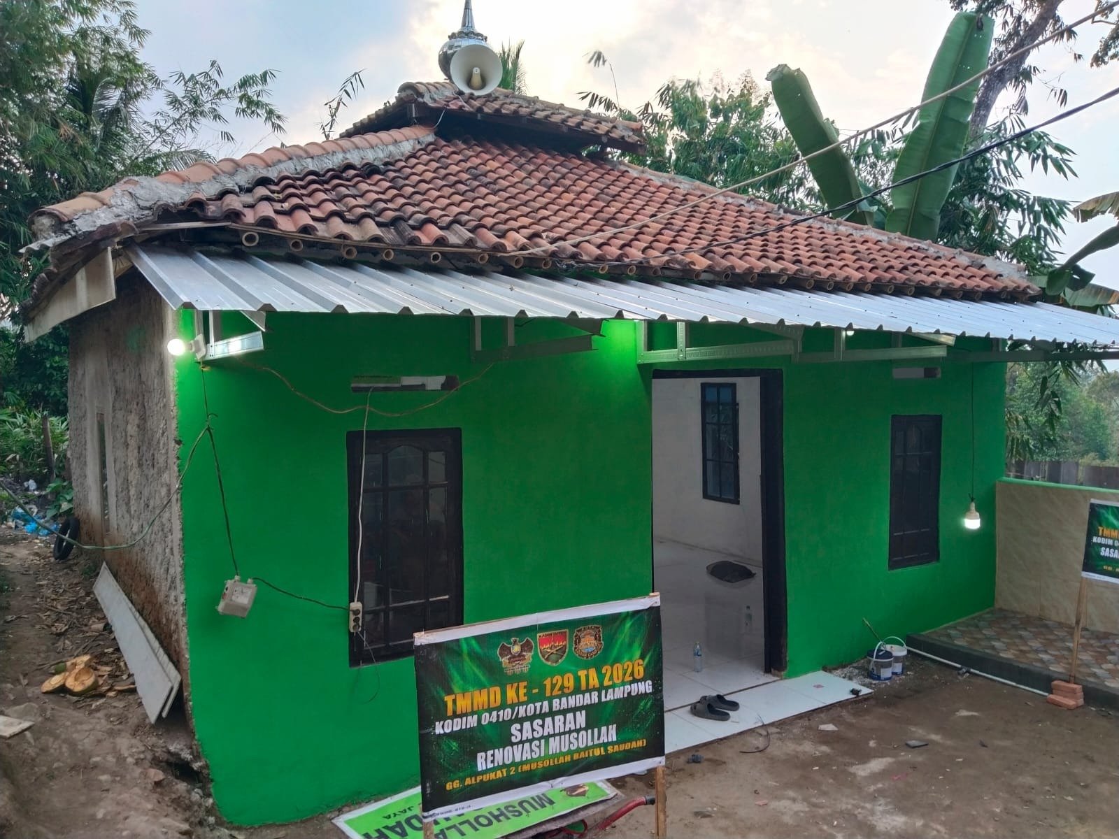 Satgas TMMD Percepat Renovasi Musala untuk Fasilitas Ibadah yang Lebih Baik