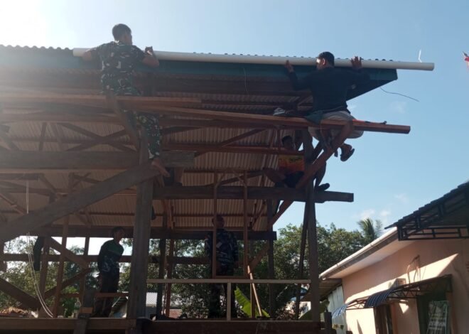 Kejar Target Penutupan TMMD ke-129, Pasi Ter sebut Rumah Pak Hamsah Diharapkan Siap Ditempati H-1 Minggu