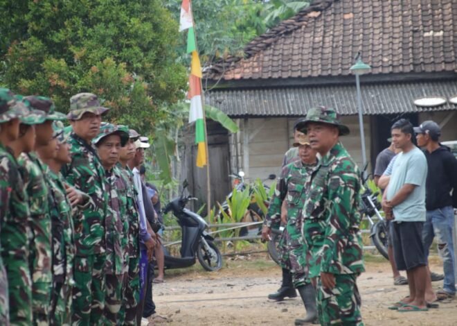 Pasiter Tekankan Kekompakan dan Keselamatan Saat Apel Pagi Satgas TMMD Ke-129